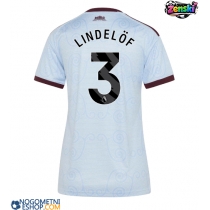 Ženski Nogometni dresi Aston Villa Victor Lindelof #3 Tretji 2026-27 Kratek Rokav